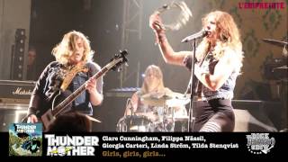 THUNDERMOTHER LIVE DANS LE FERNANDO ROCK SHOW [upl. by Aterg]