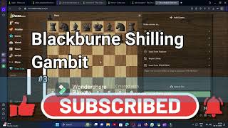 Blackburne Shilling Gambit  Gambit for the Black Pieces [upl. by Ellennoj786]