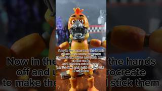 How to make a Custom Funko Withered Chica Action Figure from FNaF 2 Tutorial PART 1 fnaf funko [upl. by Ahsiei541]