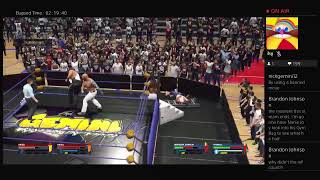 NickGemini12s Live PS4 Broadcast Gemini Wrestling Promotions 2K24 Live [upl. by Idzik125]