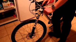 Cannondale F291 Lefty Demonstration [upl. by Eimor]