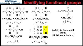 S322 Identifying functional groups [upl. by Agni]