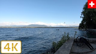 Versoix in Geneva Switzerland  Summer 2021【4K】Canton de Genève Suisse [upl. by Onid290]