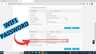 how to change wifi password maroc telecom fibre optique [upl. by Otcefrep287]