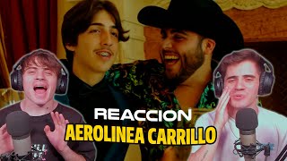 ARGENTINOS REACCIONAN POR PRIMERA VEZ A T3R Elemento  Aerolinea Carrillo Ft Gerardo Ortiz [upl. by Philipines]