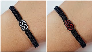 DIY Pulseras de hilo fácil nudo MARINERO  Easy Bracelet  Pulseras de Moda ✔️ [upl. by Nigam]