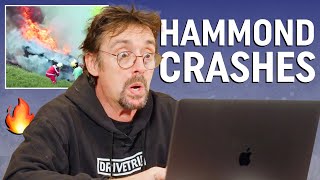 Richard Hammond REACTS to all his crashes [upl. by Gloriana751]