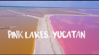 Las Coloradas Pink Lakes Yucatan Mexico 21 [upl. by Zebulen948]