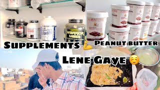 Supplements Lene Gaye 💪  Supplements Shop  Ramon mini vlog [upl. by Gies]