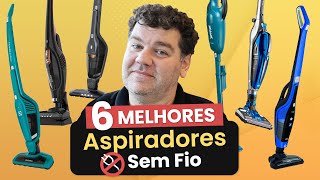 Top 6 Melhores Aspiradores de Pó SEM FIO 2021 [upl. by Nepean]