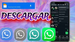 COMO DESCARGAR WHATSAPP PLUS  Y OTROS WHATSAPP MODS [upl. by Lilly]