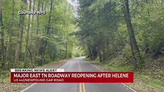 Major East TN roadway reopening after Helene [upl. by Anovahs]