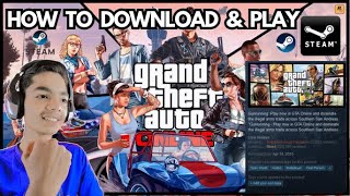 HOW TO DOWNLOAD AND PLAY GTA 5 ONLINE  BUY GTA 5 FROM STEAM  HindiUrdu  DANISH AASHIR GAMING [upl. by Anilrac87]