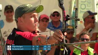 Wacogne VS Bernardi  Bronze Cadets Hommes  St Avertin 2018 [upl. by Ecyoj716]