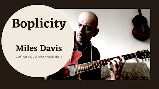 Boplicityso cool for solo guitar [upl. by Mohorva845]