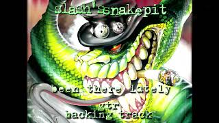 Slashs Snakepit Been There Lately GTR Backing Track [upl. by Hsima891]