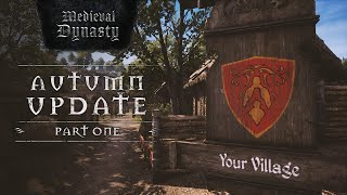 Medieval Dynasty  Autumn Update Trailer  Part I [upl. by Jemina]