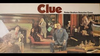 Whats Inside  Clue Board Game Parker Brothers 1972 [upl. by Esyle251]