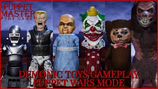 PUPPET MASTER THE GAME DEMONIC TOYS AND PUPPET WARS GAMEPLAY [upl. by Aluor]