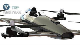 5 Star WarsStyle Manned Flying Drones 1 Human Flight Machine ▶ 4 [upl. by Runkel]