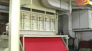 NON WOVEN FABRIC PRODUCTION LINE [upl. by Yanel96]