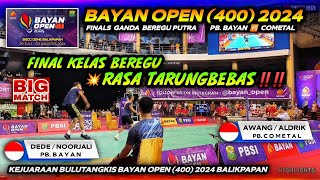 FINAL BEREGU 💥 RASA TARUNGBEBAS  BAYAN OPEN400 2024  PBBAYAN 🆚 COMETAL bayanopenbalikpapan [upl. by Genesa6]