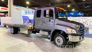 2021 Hino L6 Tow Truck Medium Duty Commercial Vehicle [upl. by Jaan]