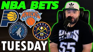 NBA Playoff Picks  Pacers vs Knicks amp Timberwolves vs Nuggets Bets with Kyle Kirms Tuesday May 14 [upl. by Guibert]