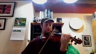 Angus Campbell  Day 74  366 Days of Fiddle Tunes [upl. by Marketa964]