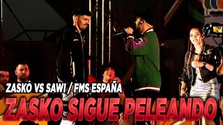 Zasko sigue peleando  Zasko vs Sawi Fms España J2 Votación [upl. by Lesde]