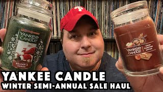 Yankee Candle SemiAnnual Sale Haul  Winter 2022 [upl. by Pfeffer]