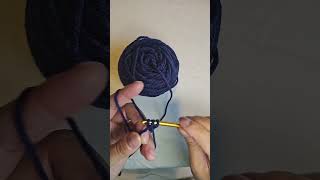 Crochet Magic Circle in 30 seconds [upl. by Kiley918]