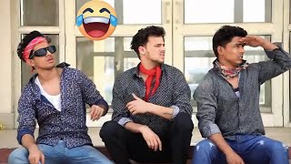 raund2hell Blind Deaf Dumb 😂😂 comedy video Najim Vasim Jean ki video [upl. by Myrtle]