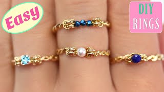 How to Make a Basic Ring  Jewelry 101 [upl. by Bate264]