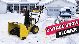 PowerSmart 24 Inch 2Stage 212cc Review Best 2 Stage Gas Snow Blower for 2024 [upl. by Amabelle]