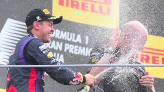 GP Italia Vettel vince a Monza davanti ad Alonso [upl. by Howlyn968]