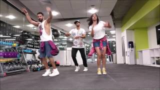 quotShaky Shakyquot ZumbaÂ® Fitness Tribal Fusion Reggeaton Choreography Bharath Sindhe [upl. by Atinnor]