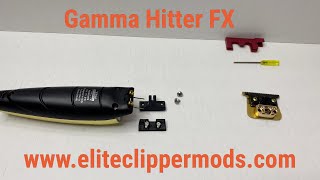 Babyliss fx blade to Gamma Hitta Trimmer mod kit install [upl. by Ariadne]