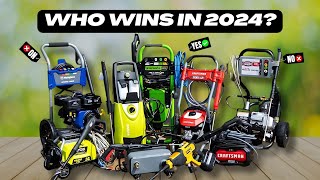 Best Electric Pressure Washer Review 2024  Top 7 Washer Review amp Demo [upl. by Nyliret545]