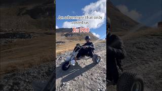 Mountain carting adventure🇨🇭Sunnega Zermatt travel mountains switzerland zermatt adventure [upl. by Annelg622]