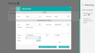 Créer une tâche dans Teamleader [upl. by Millie]