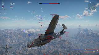 B25j Bomber Vs P61 Fighter  War Thunder [upl. by Chapman333]