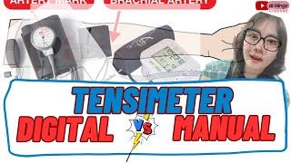 TENSIMETER DIGITAL VS MANUAL education hypertension nephrology tips healthy [upl. by Getter]