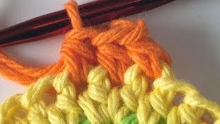 How to Crochet Standing Half Double Crochet [upl. by Ahsuatal]