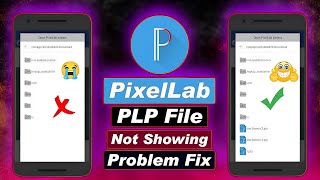 PLP File Not Showing Problem Solved ‖ PLP File Not Opening In Pixellab ‖ Tech mirza Tech Coverage ‖ [upl. by Ennairac]