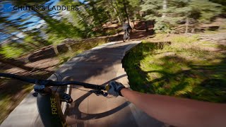 GoPro Hero 11 Mini at Angel Fire Bike Park  Fall Riding on New GT Force Carbon Pro [upl. by Schechinger]