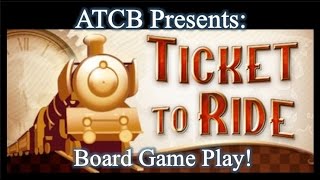 Ticket To Ride  Board Game Play [upl. by Weitman]