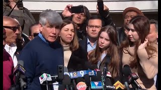 WATCH LIVE Rod Blagojevich holds news conference following Trumps pardon [upl. by Marinna]