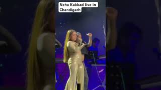 Neha Kakkad live in Chandigarh ytshorts nehakkakar [upl. by Dorcia]