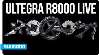 Ultegra R8000 LIVE QampA  SHIMANO [upl. by Adnhoj]